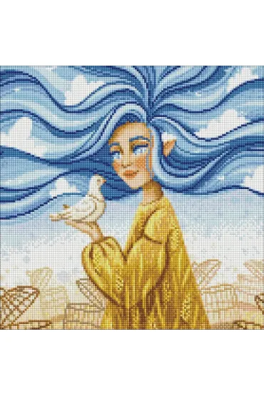 Ideyka Diamentowa mozaika - Niezale�na pi�kno�� 40x40cm