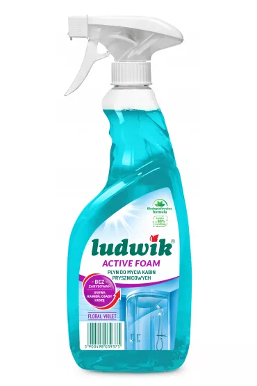 Ludwik Pyn do mycia kabin prysznicowych Floral Violet 600 ml