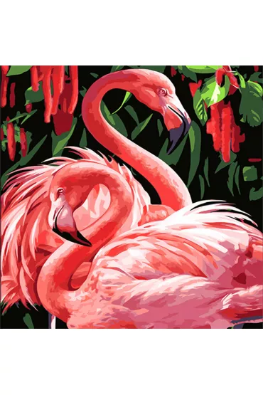 Norimpex Diamentowa mozaika - Flamingi 1007350 30x40cm