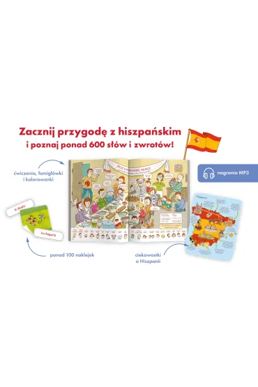 Kapitan Nauka. Mj pierwszy kurs hiszpaskiego