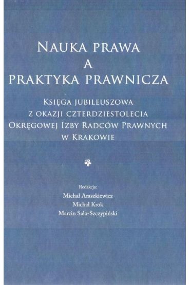 Nauka prawa a praktyka prawnicza