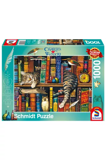 Puzzle 1000 el. Fryderyk - Pisarz G3 - Charles  Wysocki