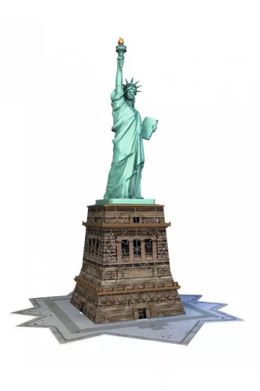 Puzzle 3D Budynki: Statua Wolno�ci Ravensburger