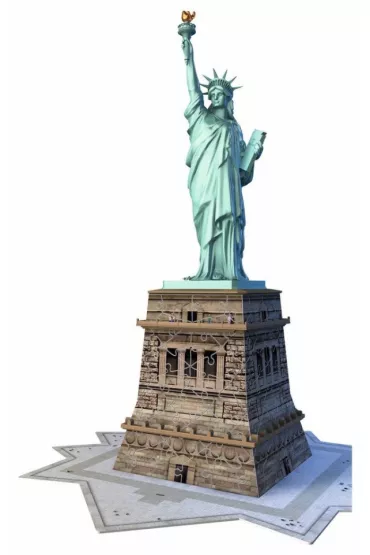 Puzzle 3D Budynki: Statua Wolno�ci Ravensburger