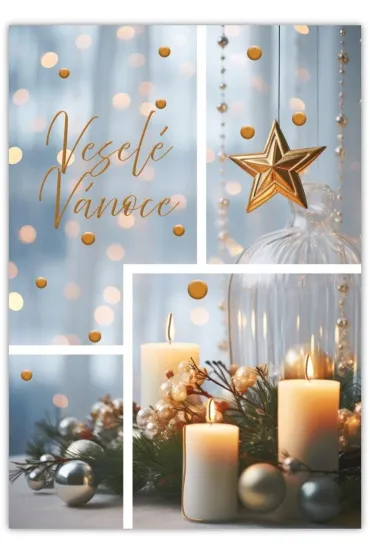 Trend Karnet Weso�ych �wi�t - Vesele Vanoce Cestina