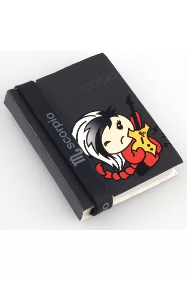 Thinking Gifts Zodiak. Notatnik z opask� na r�k�. Skorpion