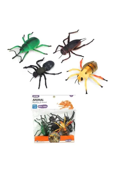 Owady insekty 4 szt