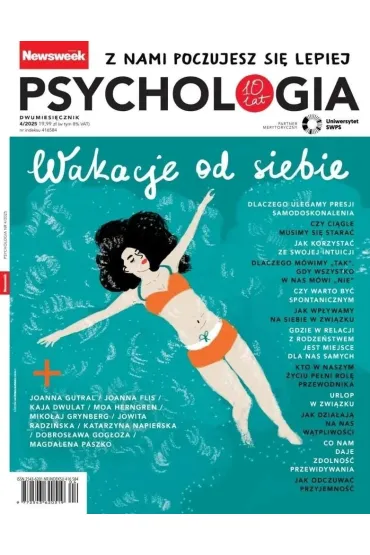 Newsweek Psychologia 4/2025 Wakacje od siebie