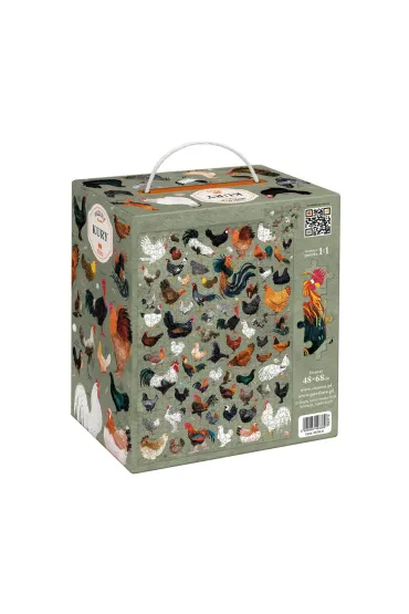 Puzzle Puzzlove CzuCzu 1000 el. Kury Bright Junior Media