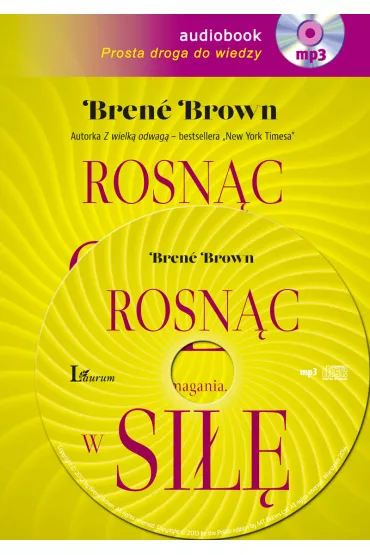 Audiobook Rosn�c w si�� rozpoznanie CD - Brene Brown
