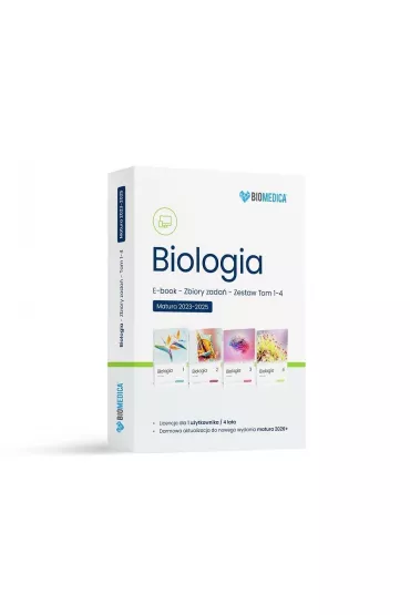 Biologia. Zbi�r zada�. Matura 2024-2025. Tomy: 1-4. Flipbook (wersja elektroniczna)