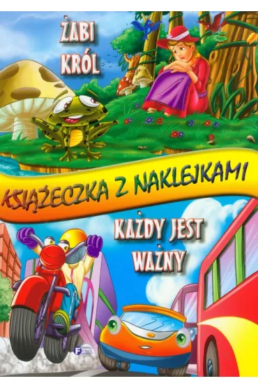 �abi kr�l. Ka�dy jest wa�ny. Ksi��eczka z naklejkami