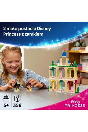 LEGO Disney Princess Ma�a Bella i Tiana z zamkiem 43291