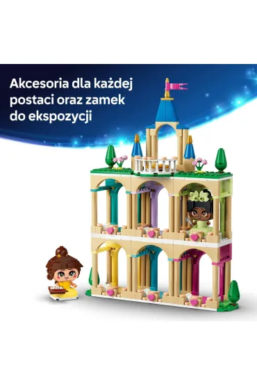 LEGO Disney Princess Ma�a Bella i Tiana z zamkiem 43291