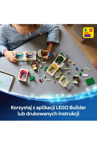 LEGO Disney Princess Ma�a Bella i Tiana z zamkiem 43291