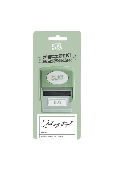 Be-Happy Gifts Piecz�tka z napisem - Slay
