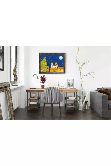 Twoje Hobby Malowanie po numerach - �wi�teczna Praga 40x50cm