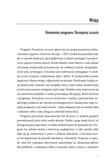 Poznajemy uczucia Poznawczo-behawioralna terapia l�ku dla os�b z zespo�em Aspergera - Tony  Prof Attwood