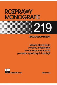 eBook Metoda Monte Carlo w ocenie niepewnoci w stochastycznej analizie procesw wytwrczych i ekologii pdf