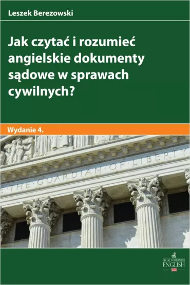 eBook Jak czyta� i rozumie� angielskie dokumenty s�dowe w sprawach cywilnych? pdf - Leszek Berezowski
