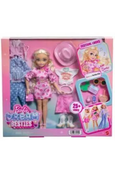 Barbie Dream Besties Malibu Festiwalowe stylizacje