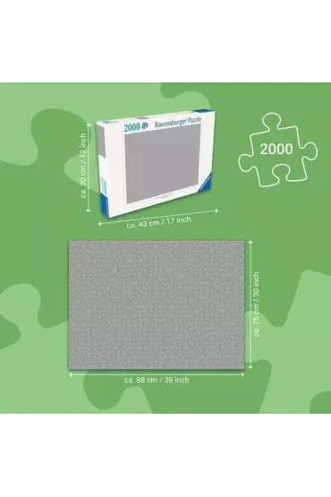 Puzzle 2000 el. 2D �wi�ta w lesie Ravensburger
