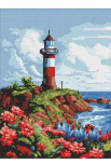 Ideyka Diamentowa mozaika - Malownicza kraina 30x40cm