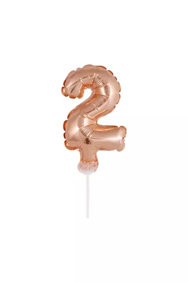 Godan Balon foliowy na patyczku BC-5RZ2 Cyfra 2