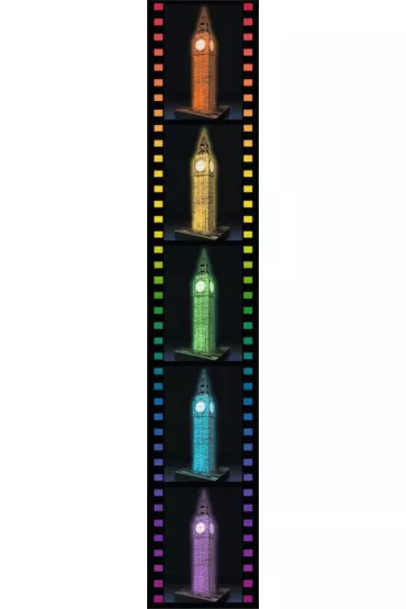 Puzzle 216 el. 3D Big Ben Noc� Ravensburger