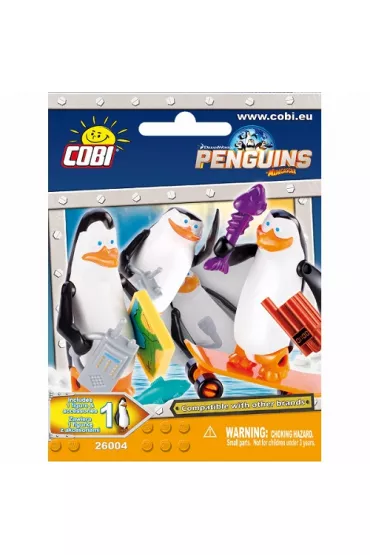 Klocki Pingwiny z Madagaskaru 26004 figurka z akcesoriami *