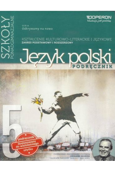 Odkrywamy na nowo. Język polski 5. Podręcznik. Kształcenie kulturowo