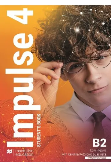 Impulse 4. B2. Student's Book + ksi��ka cyfrowa. Kod wklejony - Karolina Kotorowicz-Jasi�ska, Eoin Higgins