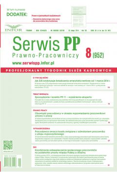 ePrasa Serwis Prawno-Pracowniczy 8/2014