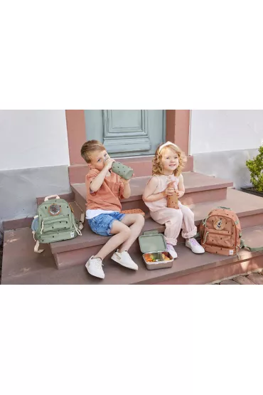 Lassig Plecak mini Happy Prints oliwkowy zielony
