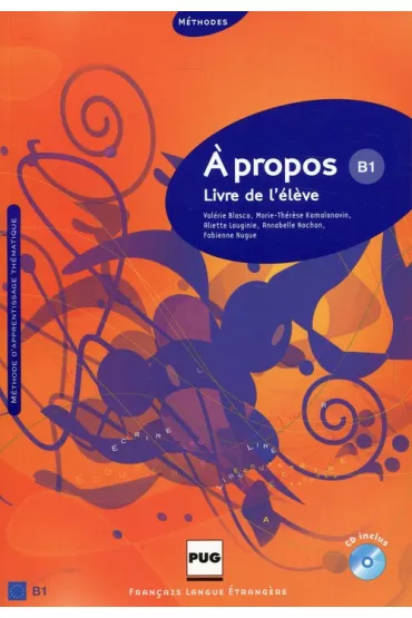 A propos B1 podr�cznik + CD - Valerie Blasco