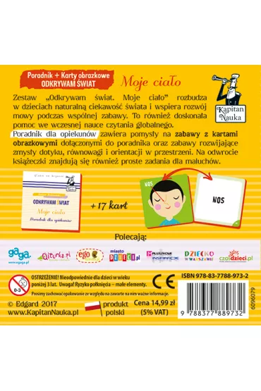 Odkrywam �wiat. Moje cia�o. Kapitan Nauka - Hubert Bobrowski