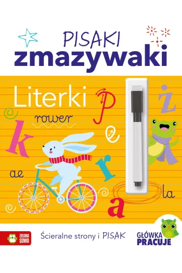 Pisaki zmazywaki. Literki