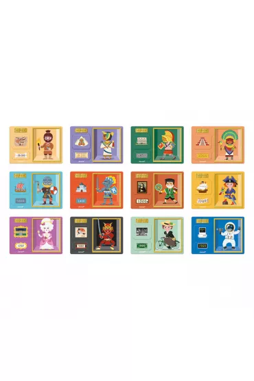 Puzzle Magnetyczna ukadanka Historia Magnetibook Janod
