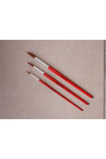 Happy Color P�dzel hobby syntetyczny w�osie Ponex okr�g�y nr 1