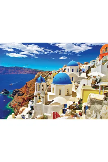 Puzzle 1000 el. Santorini Grecja Eurographics