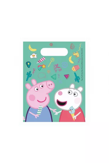Godan Torebki prezentowe Peppa Pig 6 szt