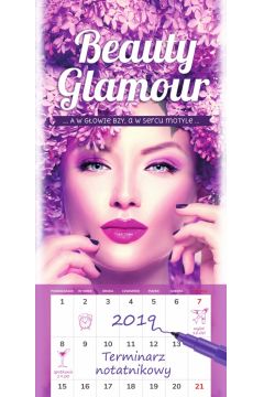 Kalendarz notatnikowy Beauty Glamour 2019