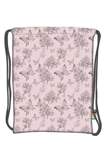 St. Majewski Plecak na sznurkach Butterfly vintage SO-11