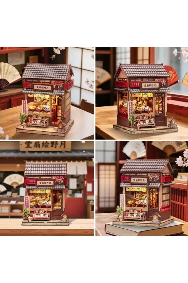 Puzzle Miniaturowy domek Book Nook Japo�skie sensu Habarri
