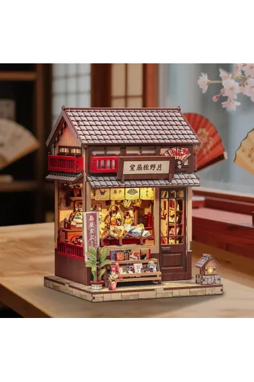Puzzle Miniaturowy domek Book Nook Japo�skie sensu Habarri
