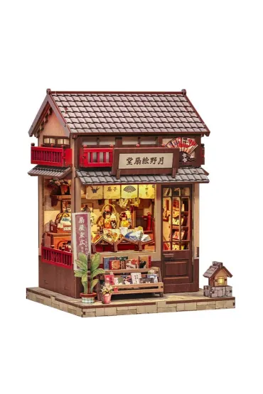 Puzzle Miniaturowy domek Book Nook Japo�skie sensu Habarri