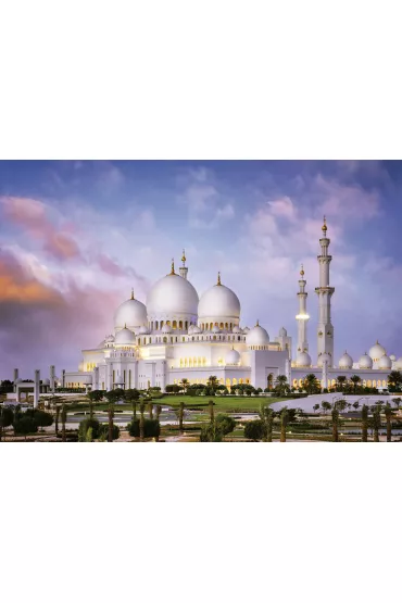 Puzzle 1000 el. Wielki Meczet Szejka Zajida / Zjednoczone Emiraty Arabskie Educa