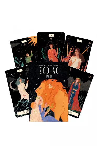 Zodiac Tarot, zestaw kart do wr�enia i ksi��ki