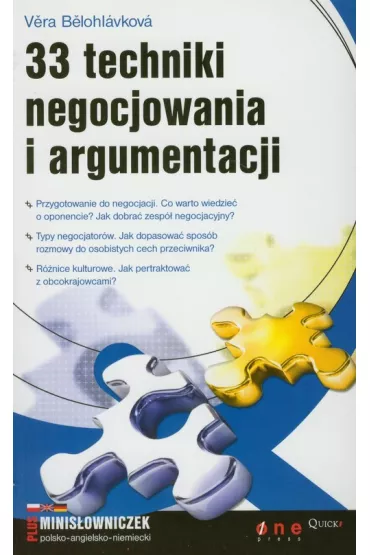 33 techniki negocjowania i argumentacji - V�ra B�lohl�vkov�