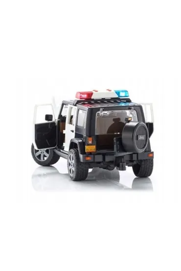 Jeep Wrangler Unlimited Rubicon  policyjny z figurk� policjanta BRUDER BR-02526